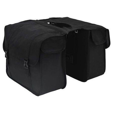 Fahrradtasche Schwarz 40 x 18,5 x 35 cm Polyester