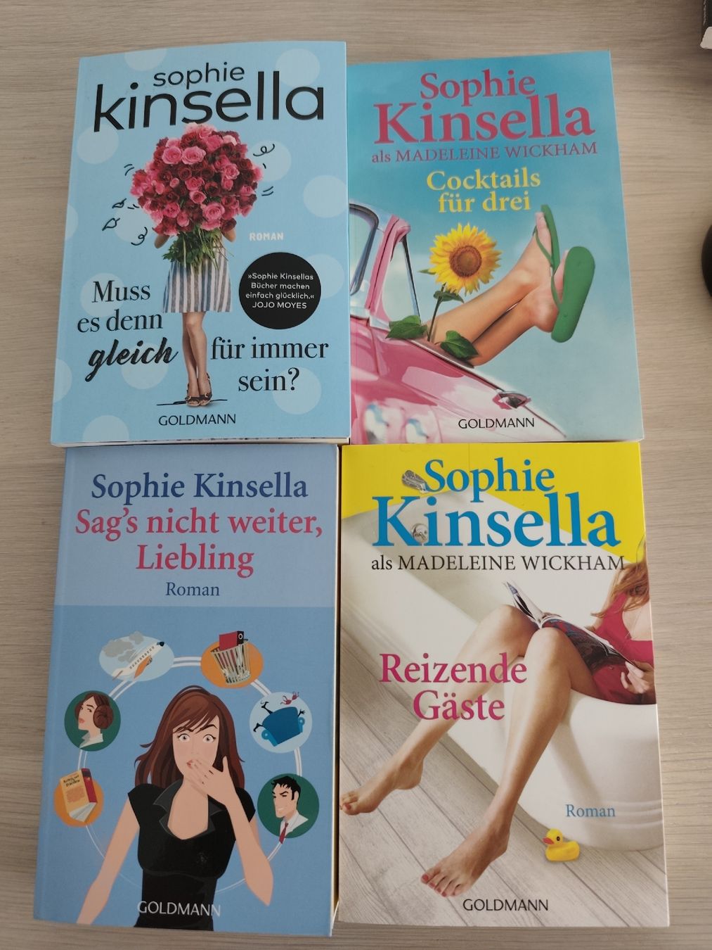 Libri: 4 Romane von Sophie Kinsella – Nuovo e nell'imballaggio originale da Zuckenriet venduto da bm2_88l9
