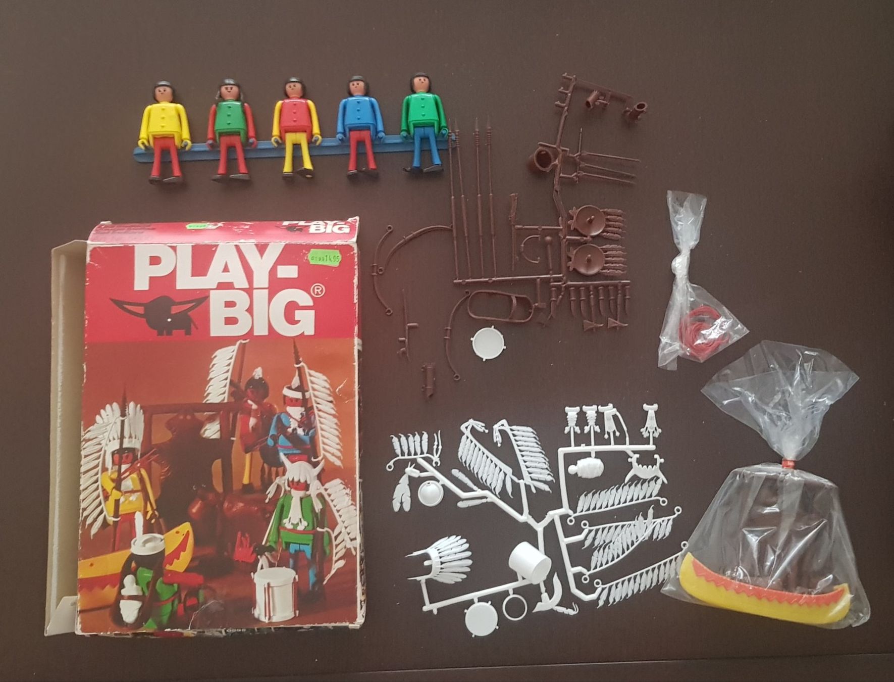 Big Giocattoli: Play Big "Indianer Set" (OVP/ unbespielt) – Usato da Aarau venduto da Vintage1969