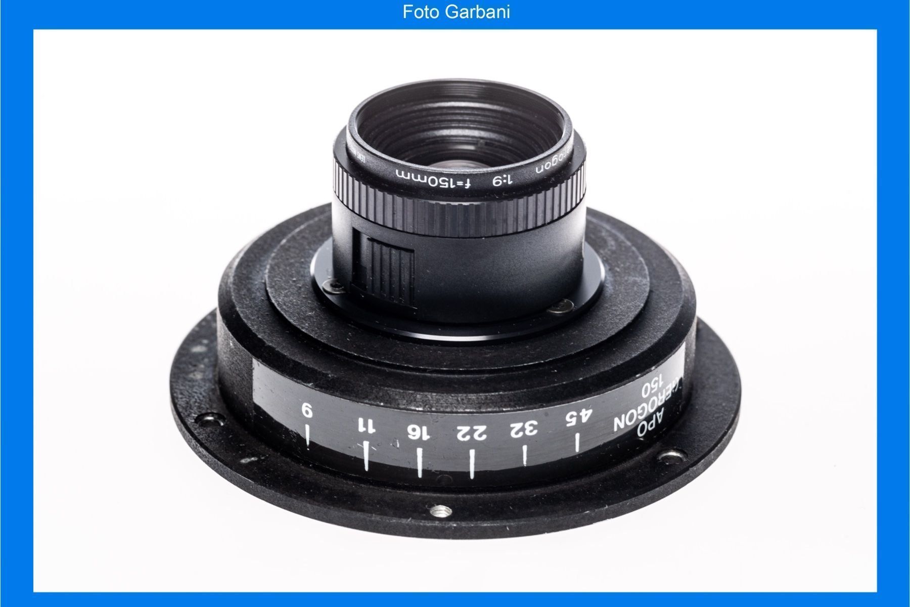 Rodenstock apo gerogon lens f9 150mm