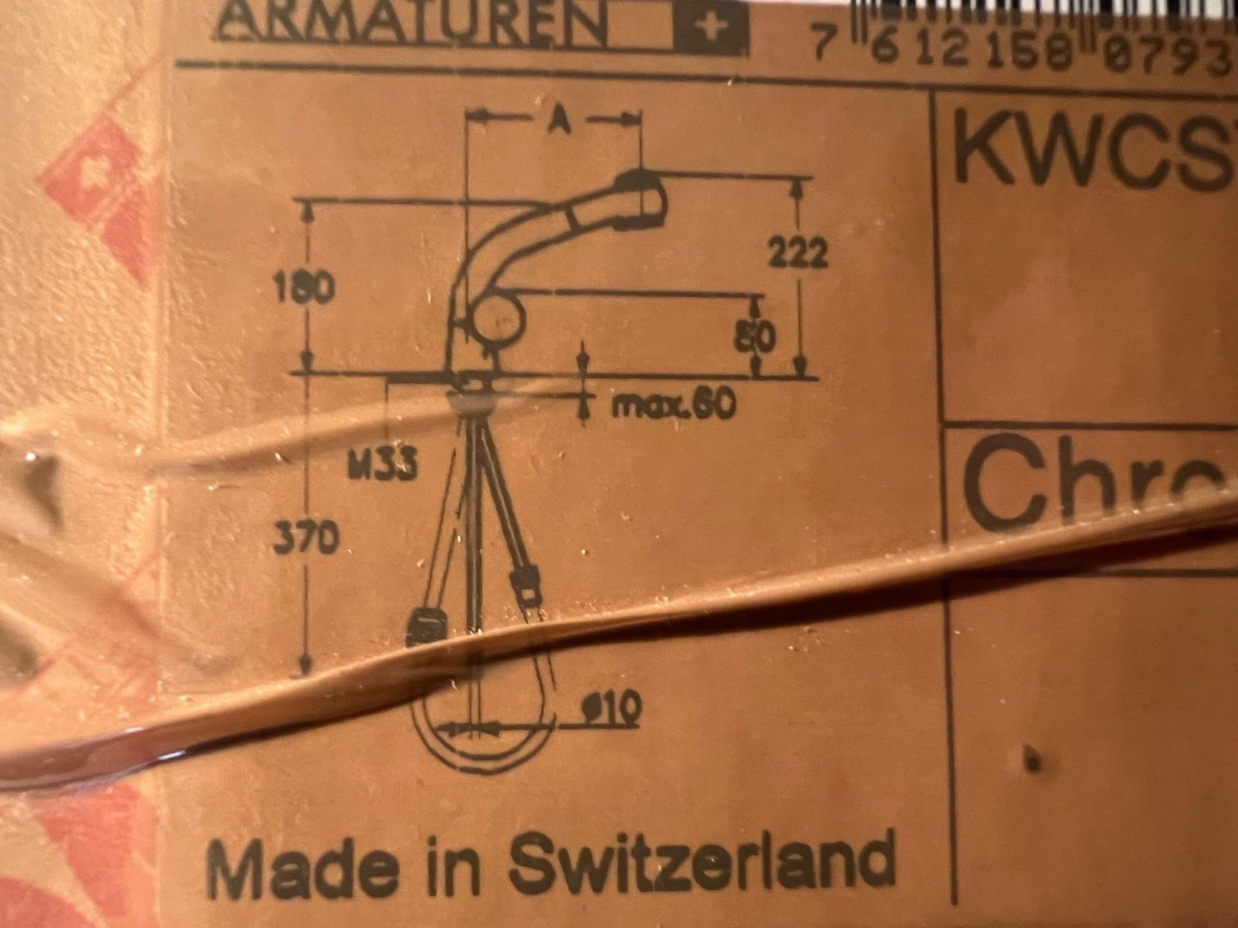 Kwc Rubinetteria: KWC Küchenarmatur Battrie – Nuovo e nell'imballaggio originale da Niederrohrdorf venduto da ledergerber 4