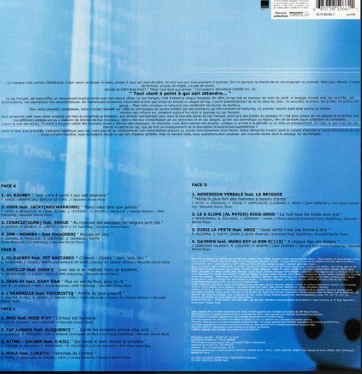 Dischi in vinile: Vinyle Rare Nouvelle Donne II - LP Original 2000 – Usato da etoy venduto da Vinyle-is-back.com 1