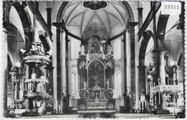Sachseln - Inneres der Wallfahrtskirche