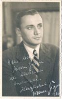 Werner Siegert + Autogramm signiert Vintage Foto 9x14cm