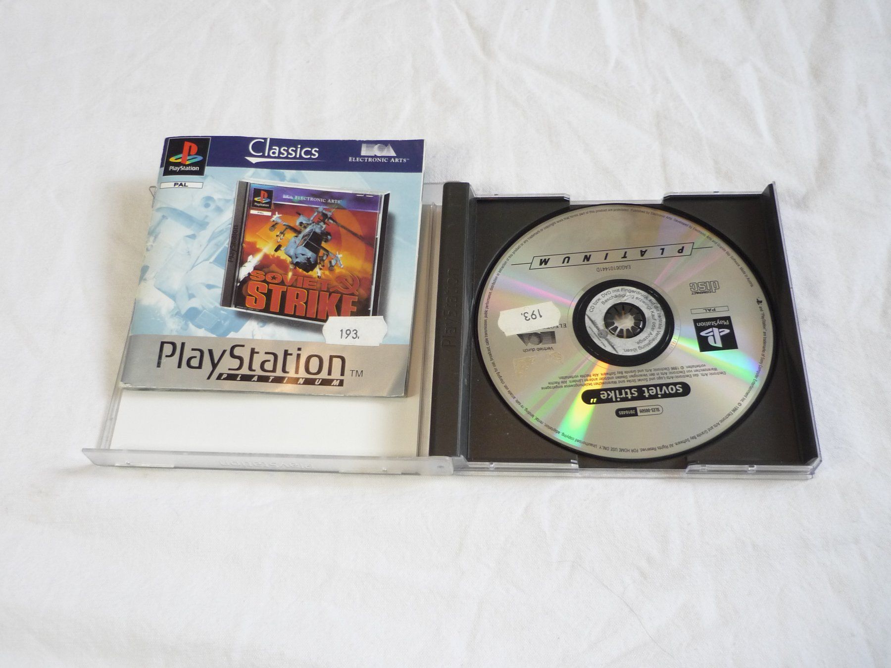 Sony Giochi: Sony PS1 Playstation 1 Game - Soviet Strike – Usato da Beringen venduto da Flatretriever 2