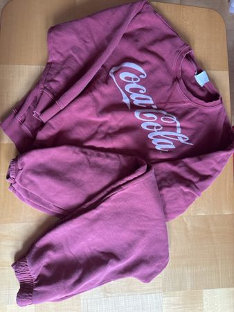 Coca-Cola Trainer Jogging Anzug S 