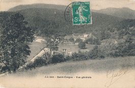 Saint Cergue - vue Générale + 1911