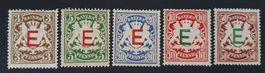 Altdeutschland Bayern Dienstmarken 1908**