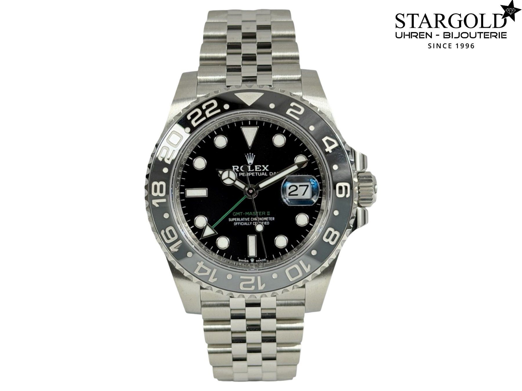 Rolex Montres: Rolex GMT Master II "Bruce Wayne" - 126710GRNR – Neuf avec emballage d'origine à Zürich par Stargold-Uhren