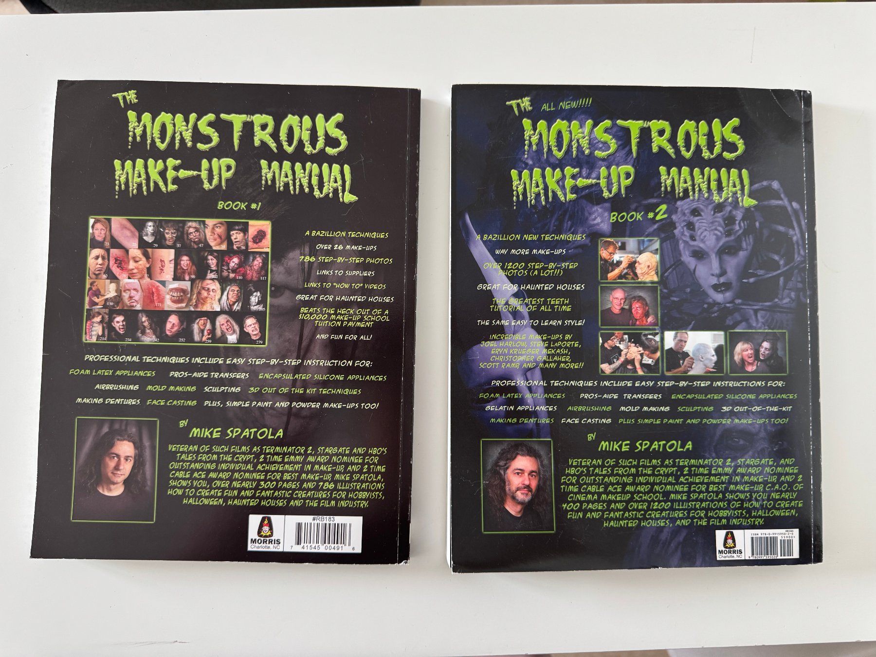 Bücher: SFX Make Up CosplayTutorial Books by Mike Spatola ENGLISH – Gebraucht aus Rheinfelden von Eldritchwitch 1