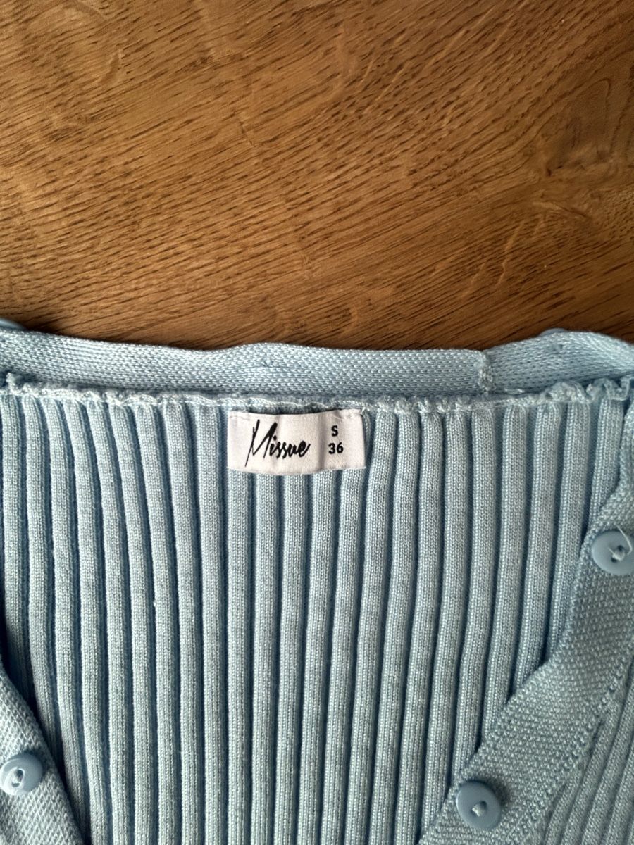 Maglioni & Felpe: Strickjacke, Grösse S, hellblau – Usato da Bern venduto da rakuten73 2