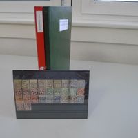 1882-1910, ZIFFERMUSTER, gutes Lager in zwei Alben.