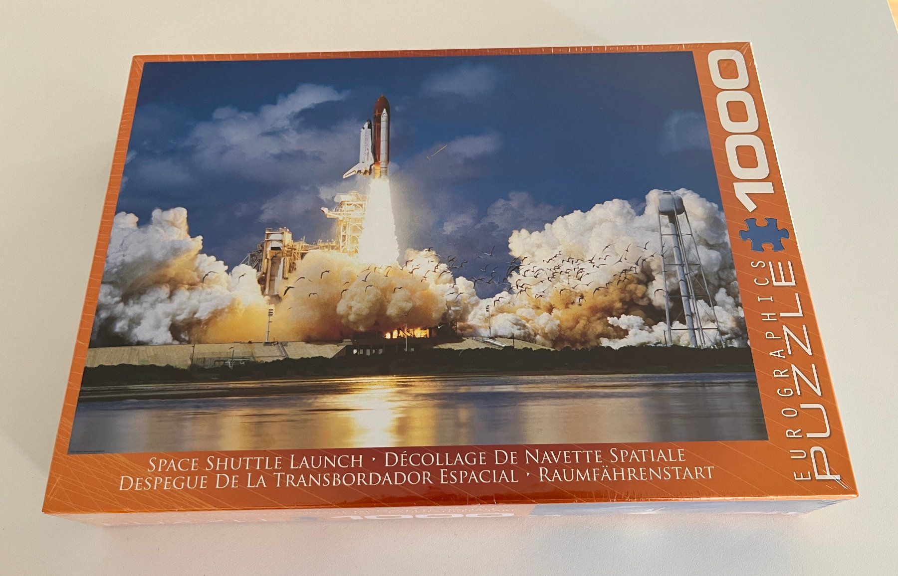 Puzzle: Neues Puzzle: Space Shuttle Start - 1000 Teile! – Nuovo e nell'imballaggio originale da Egliswil venduto da Damgwerd
