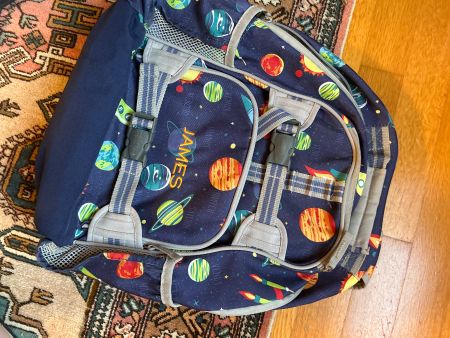 Pottery Barn Kids JAMES space backpack USA