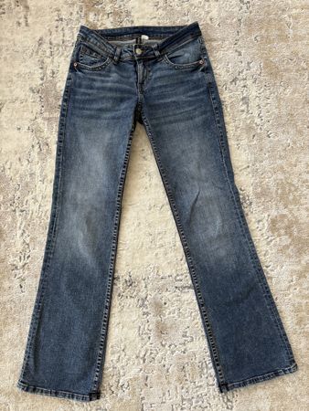 Bootcut Damenjeans in Blau
