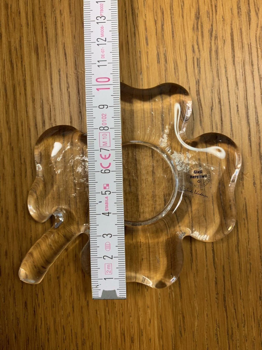 Glasi Hergiswil Kerzenständer: Teelicht-Halter Glasi Hergiswil – Gebraucht aus Elsau von Lusmus13 2
