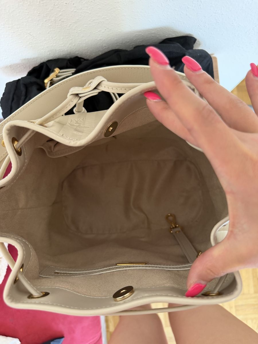 Maison Mollerus Borse da donna: Maison Mollerus Bucket Bag Champagne – Usato da Emmen venduto da mak31 3