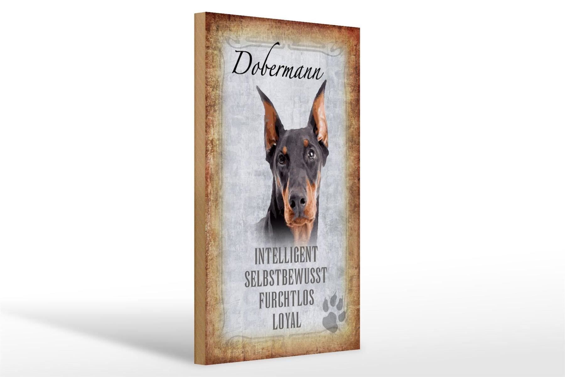 Insegne: Blechschild-STECKBRIEF-DOBERMANN – Nuovo e nell'imballaggio originale da Rupperswil venduto da big-one-sale 1