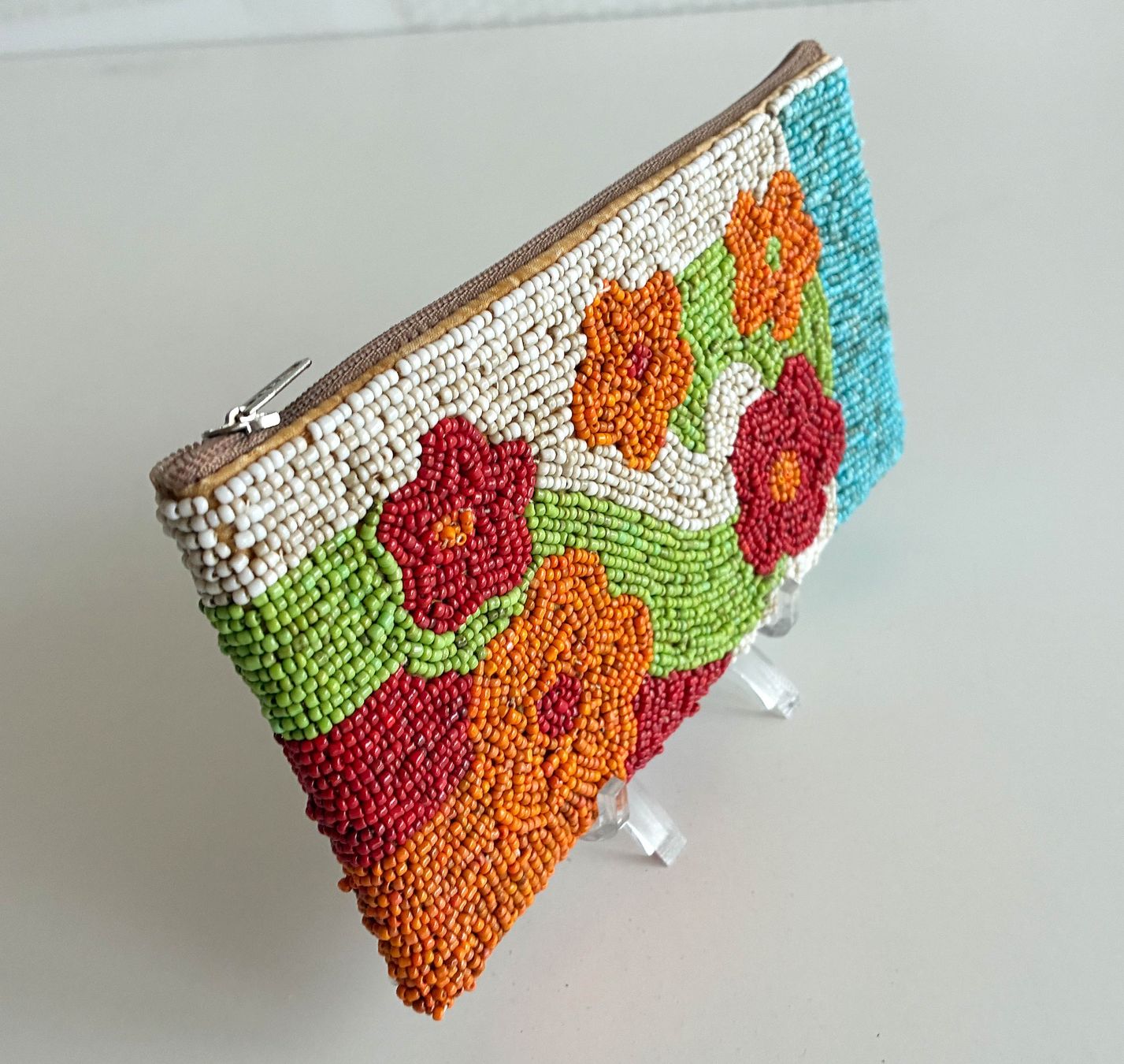 Portamonete: Santee Sioux fancy Brieftasche – Usato da Bäretswil venduto da robsonantik 1