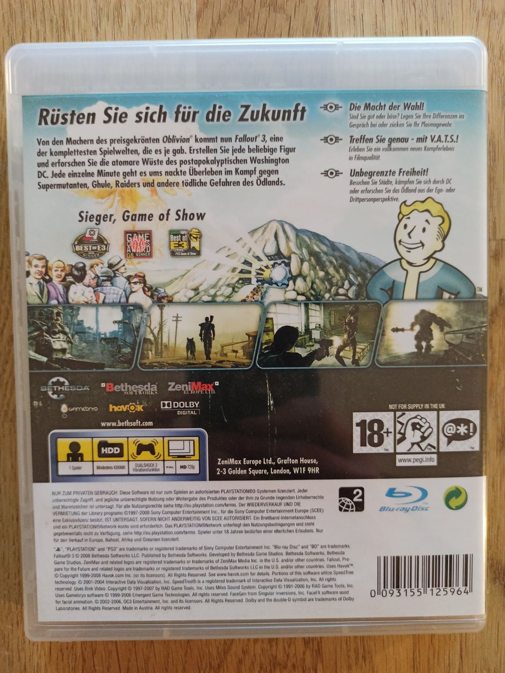 Giochi: Fallout 3 PS3 – Usato da Oberweningen venduto da mar_87mx 1