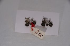 Silber 925 Ohrstecker/Anstecker - Sterling
