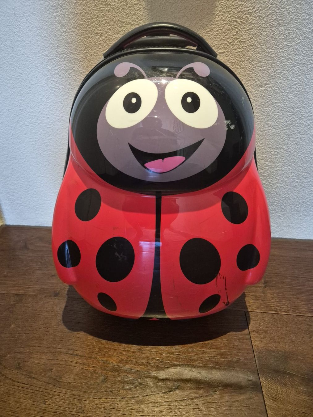 Reisekoffer: Kinderkoffer Marienkäfer mit Rollen – Gebraucht aus Neerach von Mshoe
