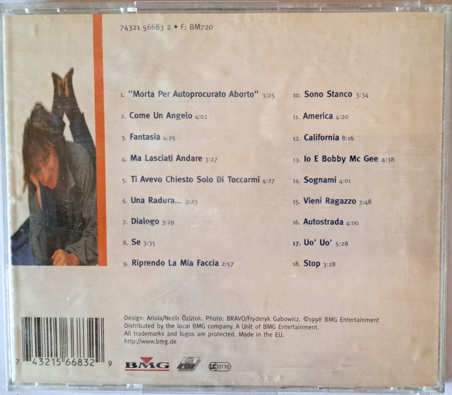 CDs: Gianni Nannini - Stop ! – D'occasion à Tenniken par mik_6mxg 7