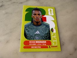 Panini FIFA Fussball WM 2026 Sticker Hicham Boudaoui ALG 10