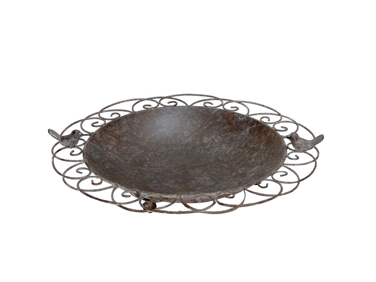 Stagni & Fontane ornamentali: Vogeltränke Metall 40cm – Nuovo e nell'imballaggio originale da Matzendorf venduto da Gartendeko-Shop 2