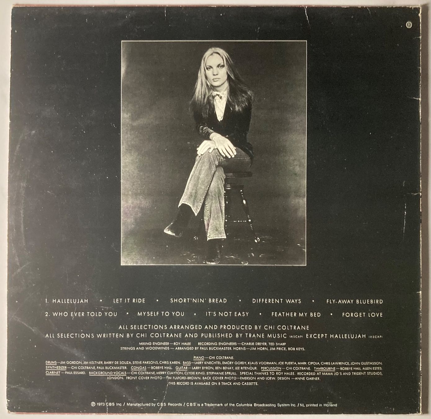 Schallplatten: CHI COLTRANE - LET IT RIDE – Gebraucht aus Poliez-Pittet von Newtown-Records 1