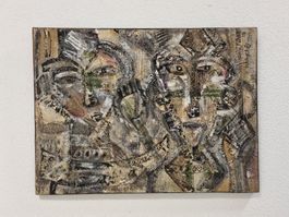 Prince George Ebrin Adingra  - Abstract Portrait 1973