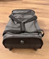 Reisetasche mit Rollen dunkelgrau guter Zustand
