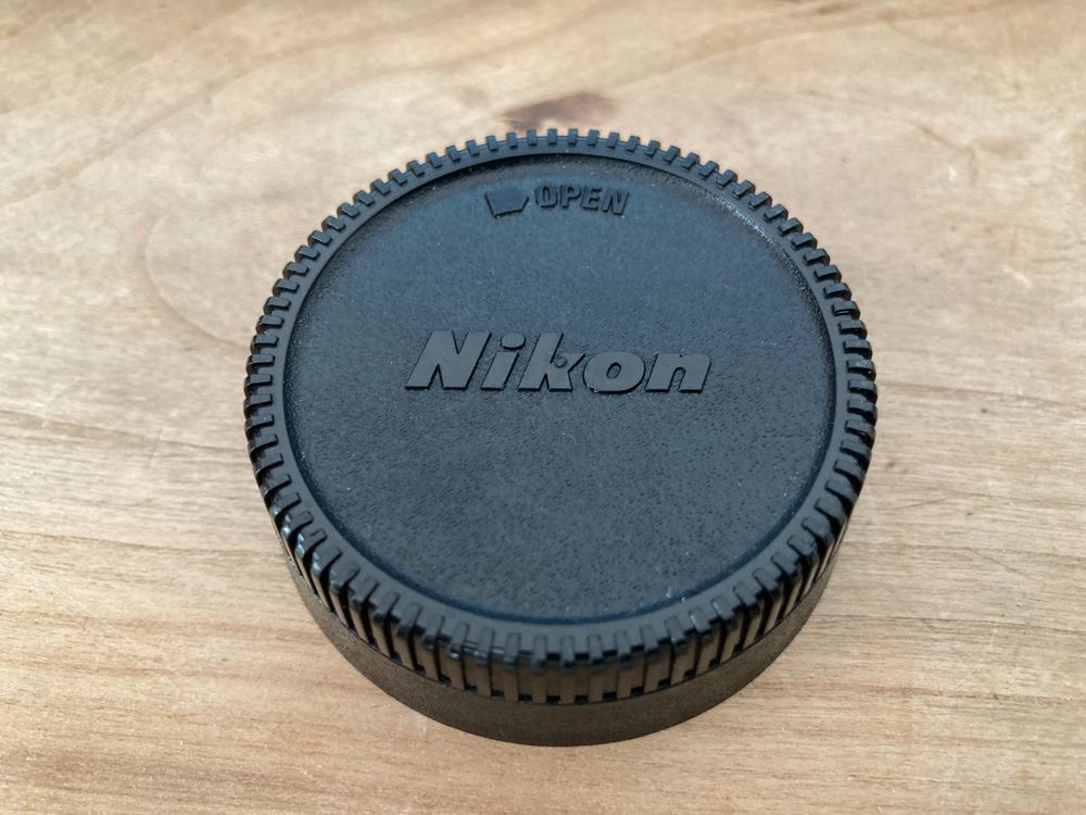 Vhbw Objektiv-Rückdeckel Für Nikon LF-4 - Schwarz Kunststoff