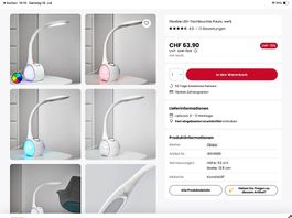 Flexible LED-Tischleuchte Paula,