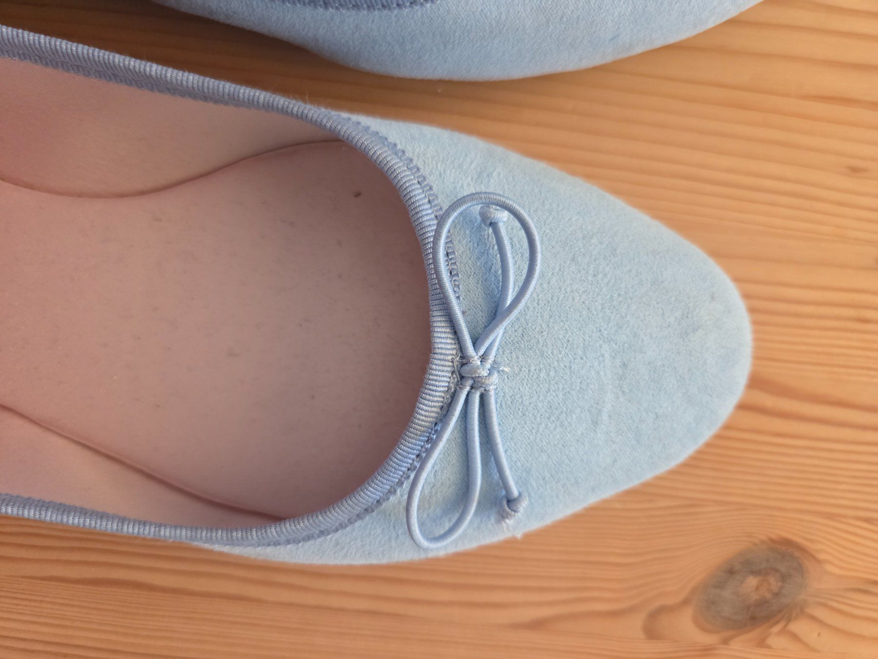 Chaussures femmes: blaue Ballerina, 38.5/39 – D'occasion à Liestal par ITOlio 1