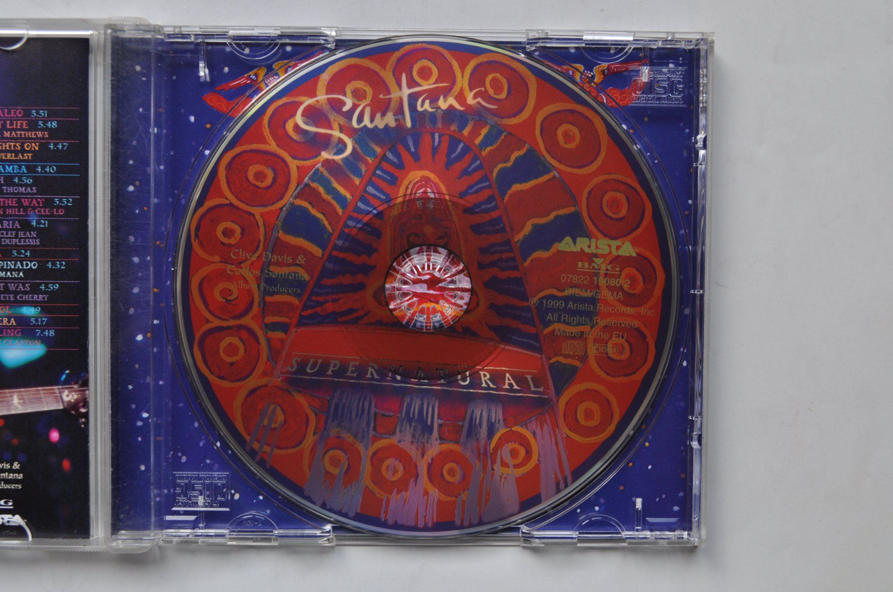 CD: Santana - Supernatural – Usato da Marin-Epagnier venduto da Vinil68 2