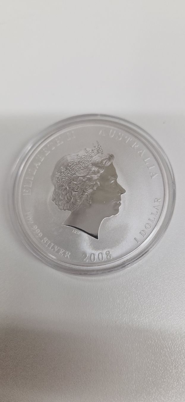 Alle Münzen: 1 Unze Silber Australien Mouse 2008 – Neu und originalverpackt aus Nürensdorf von salibeer 1