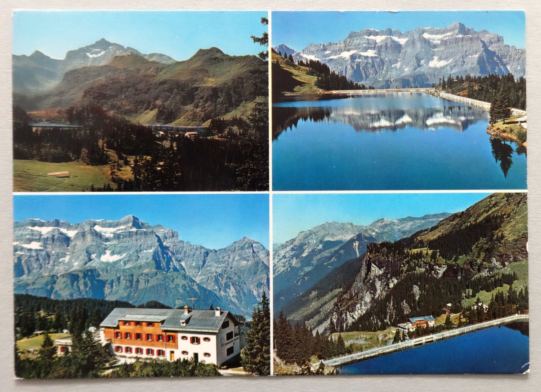 Cartoline postali: Mettmen, Stausee-Garichte ob Schwanden – Difettoso da Fétigny venduto da Billy2miny