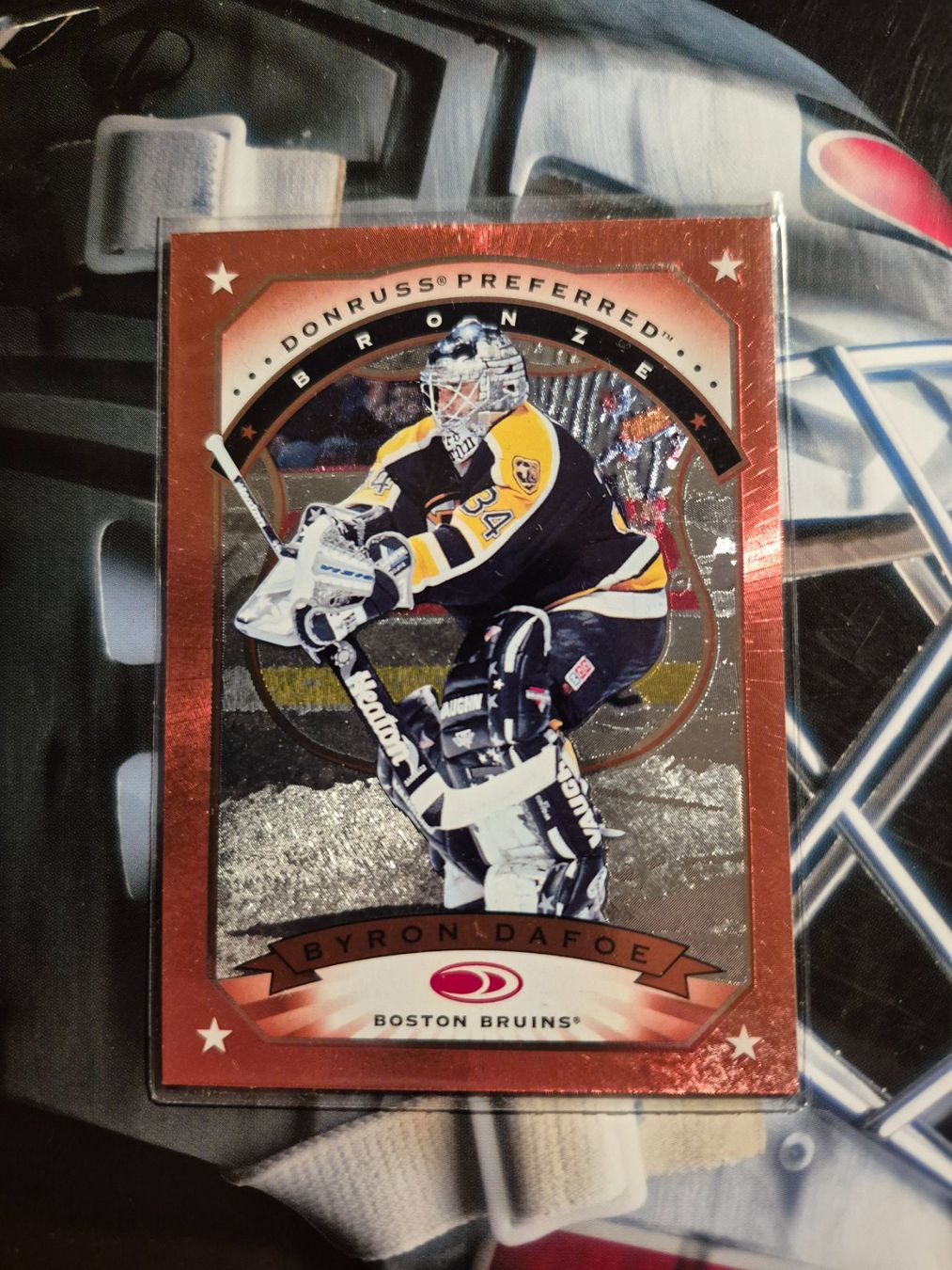 NHL Cartes à collectionner: NHL Byron Dafoe Boston Bruins – D'occasion à Treiten par Sauber73