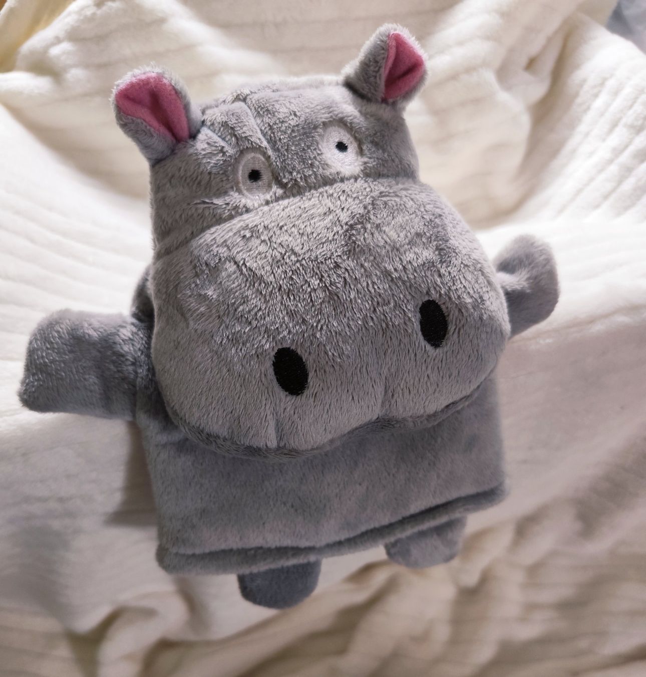Giocattoli: Hippo Plüsch /Handwasch oder Handpuppe genommen werden! – Nuovo (secondo la descrizione) da Bettingen venduto da hamau2012