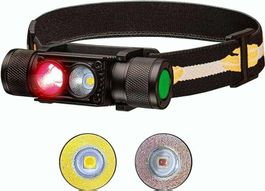 LED Stirnlampe wiederaufladbar wasserdicht mit Batterie