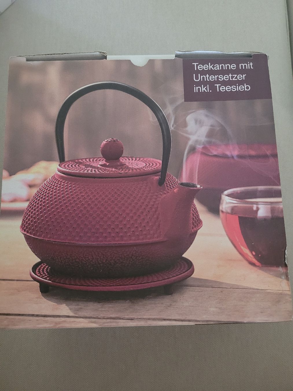 Théières: Teekanne und Teebecher aus Gusseisen – Neuf (Voir description) à Rüti ZH par Guapitos_on_Tour