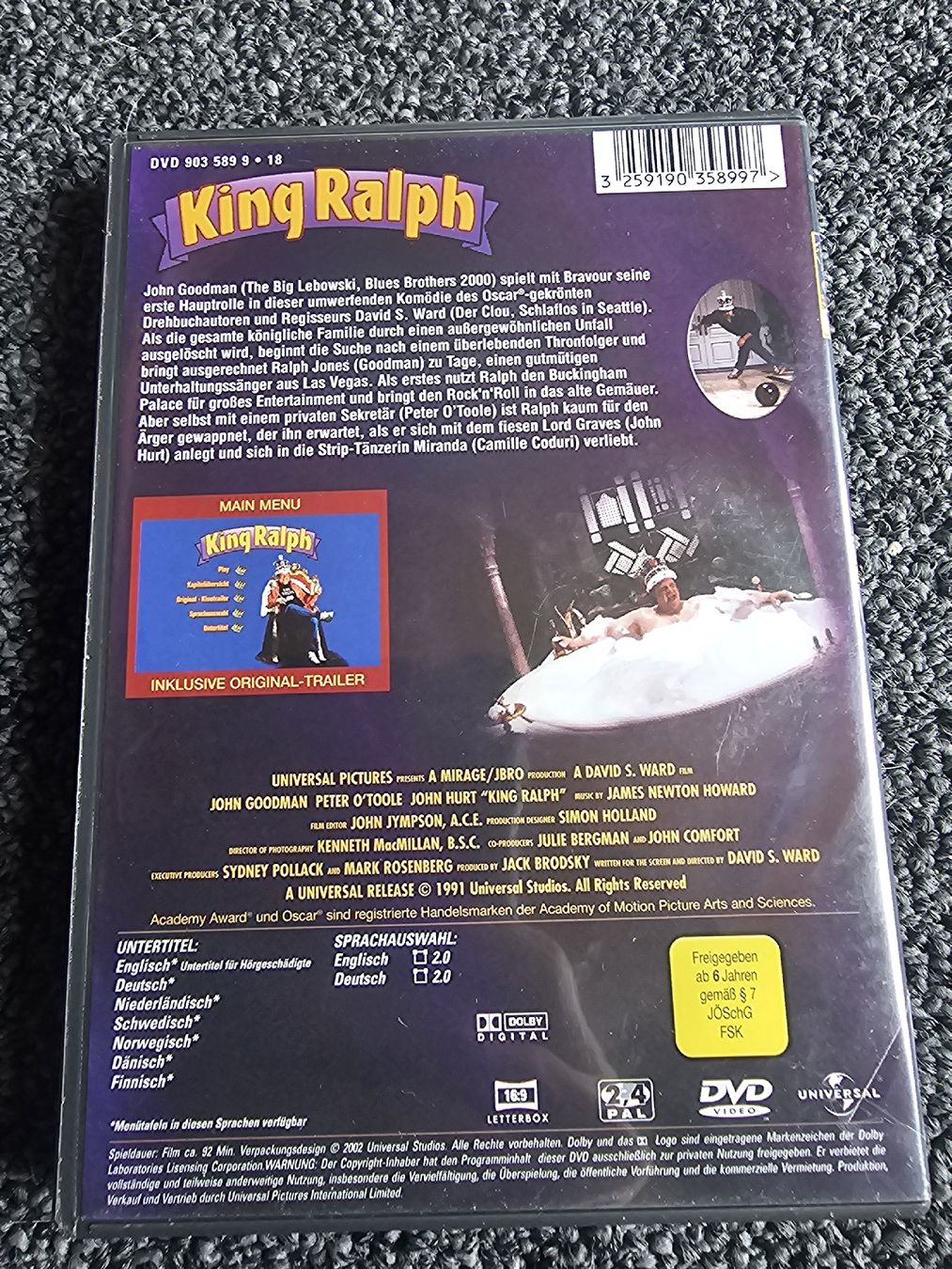 Tous les DVDs: King Ralph (22399) – D'occasion à Ruswil par jan_bxl5 1