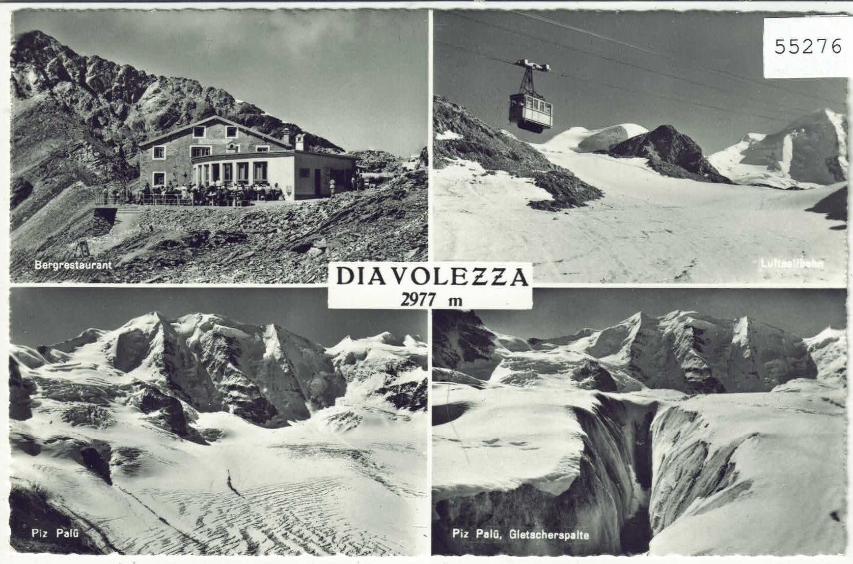 Cartoline postali: Diavolezza - Luftseilbahn – Usato da Ettingen venduto da Kartenplanet