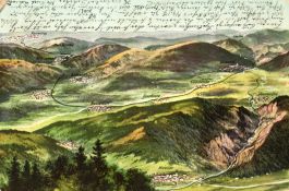 Moutier   JU  -   Panorama   -   JURA      en  1 9 0 9