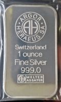 700 Jahre Eidg. 1991 1 Silber Unze Barren Schwurszene