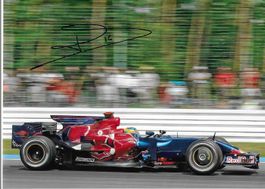 Bourdais, Toro Rosso 2008 original signiert!