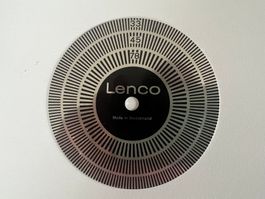 Lenco Stroboskop Scheibe