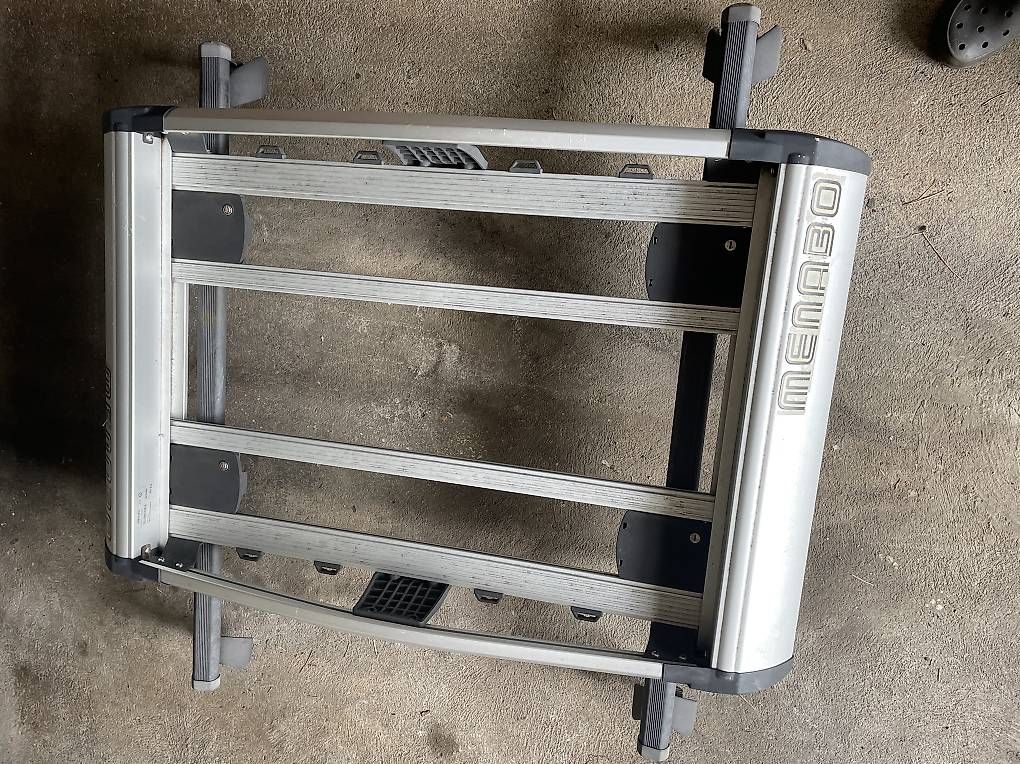 Portapacchi: Menabo Vollaluminium Dachträger inkl. Dachkorb – Usato da Nänikon venduto da Susan_1 1