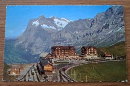 "Gare Kleine Scheidegg" mit Wetterhorn 1969 - carte postale 
